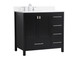 Irene Bathroom Vanity Set (VF18836BK-BS)