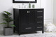 Irene Bathroom Vanity Set (VF18836BK-BS)