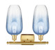 Ballston Two Light Bath Vanity (516-2W-SG-G484-7SB)