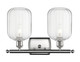 Ballston Two Light Bath Vanity (516-2W-SN-G460-7CL)