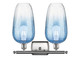 Ballston Two Light Bath Vanity (516-2W-SN-G484-7SB)