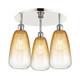 Innovations - 516-3C-PN-G480-6AM - Three Light Semi-Flush Mount - Ballston - Polished Nickel