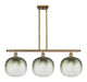 Innovations - 516-3I-BB-G481-10SL - Three Light Island Pendant - Ballston - Brushed Brass