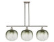 Innovations - 516-3I-PN-G481-10SL - Three Light Island Pendant - Ballston - Polished Nickel
