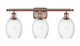 Innovations - 516-3W-AC-G459-6CL - Three Light Bath Vanity - Ballston - Antique Copper