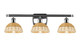 Innovations - 516-3W-PC-NBD2-75-NAT - Three Light Bath Vanity - Ballston - Polished Chrome