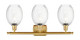 Ballston Three Light Bath Vanity (516-3W-SG-G459-6CL)