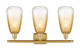 Ballston Three Light Bath Vanity (516-3W-SG-G480-6AM)