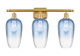 Innovations - 516-3W-SG-G484-7SB - Three Light Bath Vanity - Ballston - Satin Gold