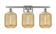 Innovations - 516-3W-SN-G460-7ME - Three Light Bath Vanity - Ballston - Brushed Satin Nickel