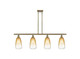 Innovations - 516-4I-AB-G480-6AM - Four Light Island Pendant - Ballston - Antique Brass