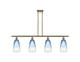 Innovations - 516-4I-AB-G480-6SB - Four Light Island Pendant - Ballston - Antique Brass