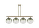 Innovations - 516-4I-AB-G481-10SL - Four Light Island Pendant - Ballston - Antique Brass