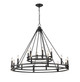 Z-Lite - 4005-18MB - 18 Light Chandelier - Dennison - Matte Black