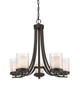 Z-Lite - 426-5-OB - Five Light Chandelier - Willow - Olde Bronze