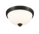 Ashton Two Light Flush Mount (443F2-MB)