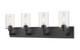 Z-Lite - 462-4V-BRZ - Four Light Vanity - Savannah - Bronze
