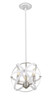Cavallo Three Light Chandelier (463-12HWH-BN)