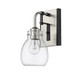 Kraken One Light Wall Sconce (466-1S-MB-BN)