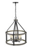 Kirkland Five Light Chandelier (472-5D-ABB)
