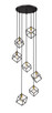 Z-Lite - 478-7BRZ-OBR - Seven Light Chandelier - Vertical - Bronze + Olde Brass Z-Lite - 478-7BRZ-OBR - Seven Light Chandelier - Vertical - Bronze + Olde Brass
