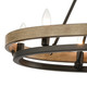 Ramsey Eight Light Linear Chandelier (75055/8)