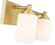Soledad Two Light Vanity (485-2V-BG)