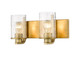 Z-Lite - 492-2V-OBR - Two Light Vanity - Beckett - Olde Brass