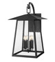 Z-Lite - 5015XXL-BK - Six Light Outdoor Wall Light - Rainer - Black