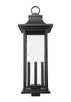 Tiberius Six Light Outdoor Post Mount Fixture (5017PHXLS-BK)
