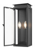 Nova Two Light Outdoor Wall Sconce (5018S-BK) Nova Two Light Outdoor Wall Sconce (5018S-BK)