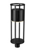 Luca LED Outdoor Post Moun Fixture (517PHB-BK-LED) Luca LED Outdoor Post Moun Fixture (517PHB-BK-LED)
