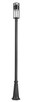 Luca LED Outdoor Post Moun Fixture (517PHM-519P-BK-LED)