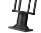 Luca LED Outdoor Pier Mounted Fixture (517PHM-533PM-BK-LED)
