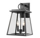 Z-Lite - 521M-BK - Two Light Outdoor Wall Sconce - Broughton - Black Z-Lite - 521M-BK - Two Light Outdoor Wall Sconce - Broughton - Black