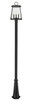 Broughton Four Light Outdoor Post Mounted Fixture (521PHBR-519P-BK) Broughton Four Light Outdoor Post Mounted Fixture (521PHBR-519P-BK)