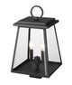 Broughton Two Light Outdoor Post Mount Fixture (521PHMS-BK)