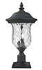 Z-Lite - 533PHM-533PM-BK - Two Light Outdoor Pier Mounted Fixture - Armstrong - Black
