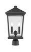 Z-Lite - 568PHBR-ORB - Two Light Outdoor Post Mount Fixture - Beacon - Oil Rubbed Bronze