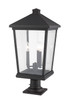 Beacon Three Light Outdoor Pier Mounted Fixture (568PHXLR-533PM-ORB)