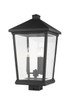 Z-Lite - 568PHXLS-BK - Three Light Outdoor Post Mount Fixture - Beacon - Black