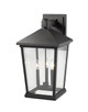 Beacon Three Light Outdoor Wall Light (568XL-BK)