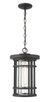 Z-Lite - 570CHB-BK - One Light Outdoor Chain Mount Ceiling Fixture - Jordan - Black