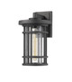 Jordan One Light Outdoor Wall Light (570M-BK)