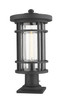 Jordan One Light Outdoor Pier Mounted Fixture (570PHB-533PM-BK)