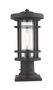 Z-Lite - 570PHM-533PM-ORB - One Light Outdoor Pier Mounted Fixture - Jordan - Oil Rubbed Bronze
