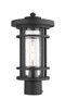 Z-Lite - 570PHM-BK - One Light Outdoor Post Mount Fixture - Jordan - Black