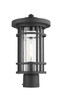Jordan One Light Outdoor Post Mount Fixture (570PHM-BK)