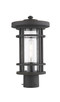 Z-Lite - 570PHM-ORB - One Light Outdoor Post Mount Fixture - Jordan - Oil Rubbed Bronze
