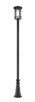 Z-Lite - 570PHXL-519P-ORB - One Light Outdoor Post Mounted Fixture - Jordan - Oil Rubbed Bronze
